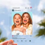 Miniatura de Placa Instagram personalizada