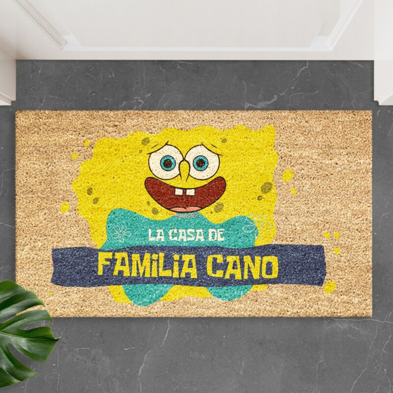 Felpudo Bob Esponja personalizado