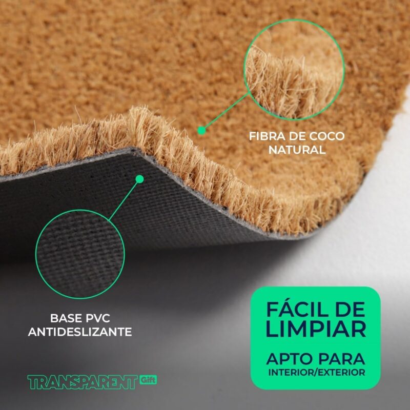 Felpudo personalizado con Textos y Foto