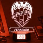 Miniatura de Reloj Despertador con Luz Escudo Levante Personalizado