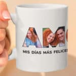 Miniatura de Taza Amor con Foto y Nombres personalizada