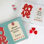 Miniatura de Caja de Dulces LOVE con Foto y Textos personalizada