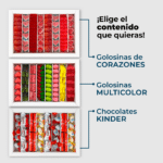 Miniatura de Caja de Dulces LOVE con Foto y Textos personalizada