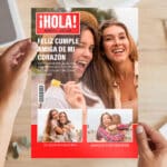 Miniatura de Placa Revista ¡HOLA! Con Fotos y Textos personalizada