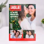 Miniatura de Placa Revista ¡HOLA! Con Fotos y Textos personalizada