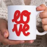 Miniatura de Taza Love con Mensaje personalizada