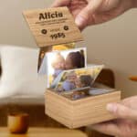 Miniatura de Caja de Fotos Acordeón con Fecha personalizada