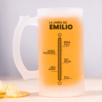 Miniatura de Jarra de Cerveza Cervezometro personalizada