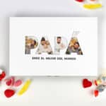 Miniatura de Caja de Dulces Papá con Fotos personalizada