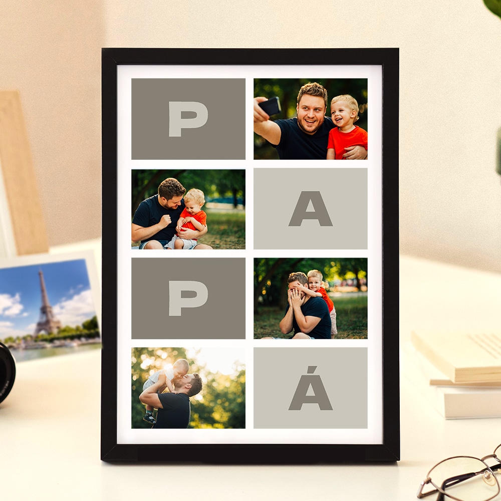 Placa Papá Módulos con Fotos personalizada