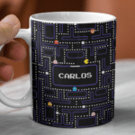 Miniatura de Taza Juego Pacman con Nombre personalizada