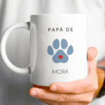 Miniatura de Taza Papá de Mascota con Nombre personalizada