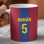 Miniatura de Taza Equipo Fútbol Barcelona con Nombre personalizada