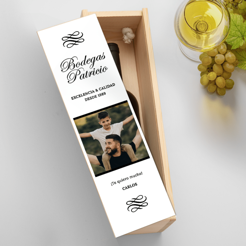 Caja de Vino Bodega personalizada