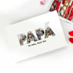 Miniatura de Caja de Dulces Papá con Fotos personalizada