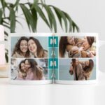 Miniatura de Taza Mamá Cubos con Cuatro Fotos personalizada