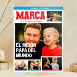 Miniatura de Placa Revista Marca con Fotos y Texto personalizada