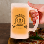 Miniatura de Jarra de Cerveza Aquí Bebe personalizada