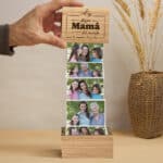 Miniatura de Caja de Fotos Acordeón Mejor del Mundo con Texto personalizada