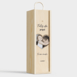 Miniatura de Caja de Vino con Corazón personalizada