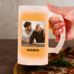 Miniatura de Jarra de Cerveza Con Foto y Nombre personalizada