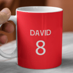 Miniatura de Taza Equipo Fútbol Sevilla con Nombre personalizada