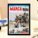 Miniatura de Placa Revista Marca con Fotos y Texto personalizada