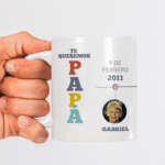 Miniatura de Taza Línea del Tiempo con Hitos personalizada