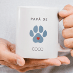 Miniatura de Taza Papá de Mascota con Nombre personalizada