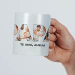 Miniatura de Taza Papá con Fotos y Texto personalizada