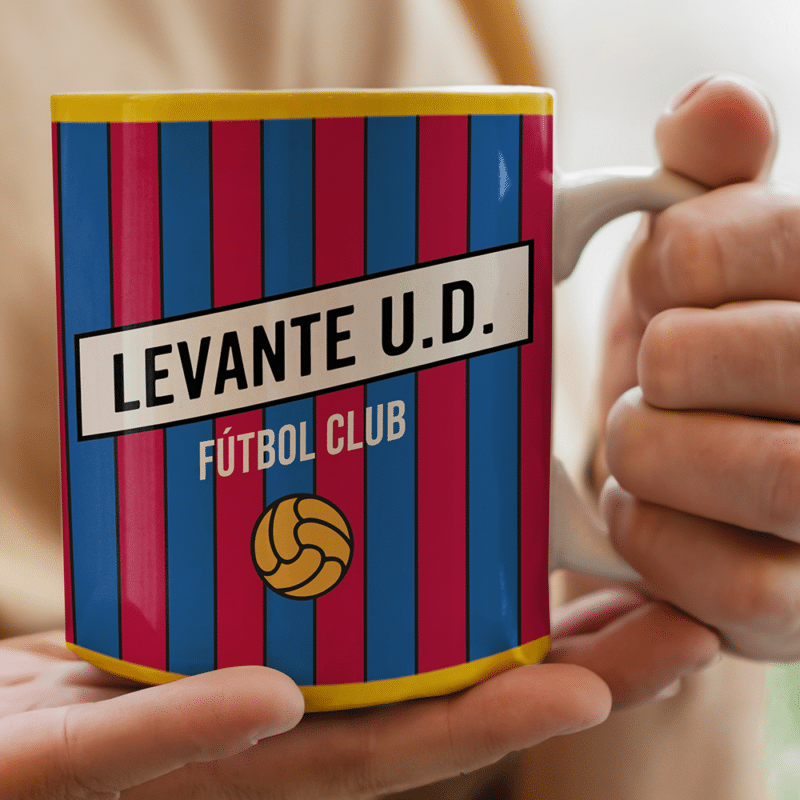 Taza Equipo Fútbol Levante con Nombre personalizada