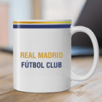 Miniatura de Taza Equipo Fútbol Real Madrid con Nombre personalizada