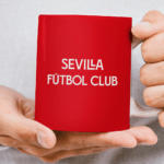 Miniatura de Taza Equipo Fútbol Sevilla con Nombre personalizada