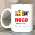 Miniatura de Taza Futuro Papá con Fotos y Nombre personalizada