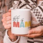 Miniatura de Taza Mamá Dibujos con Nombres personalizada