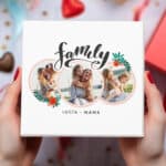 Miniatura de Caja de Bombones Family con Fotos personalizada