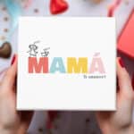 Miniatura de Caja de Bombones Mamá Dibujos con Nombres personalizada