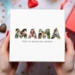 Miniatura de Caja de Bombones Mamá con Fotos en Letras personalizada