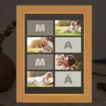 Miniatura de Lámpara Bloques Mamá con Cuatro Fotos personalizada