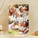 Miniatura de Placa Collage con Cuatro Fotos personalizada