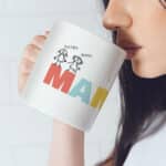 Miniatura de Taza Mamá Dibujos con Nombres personalizada