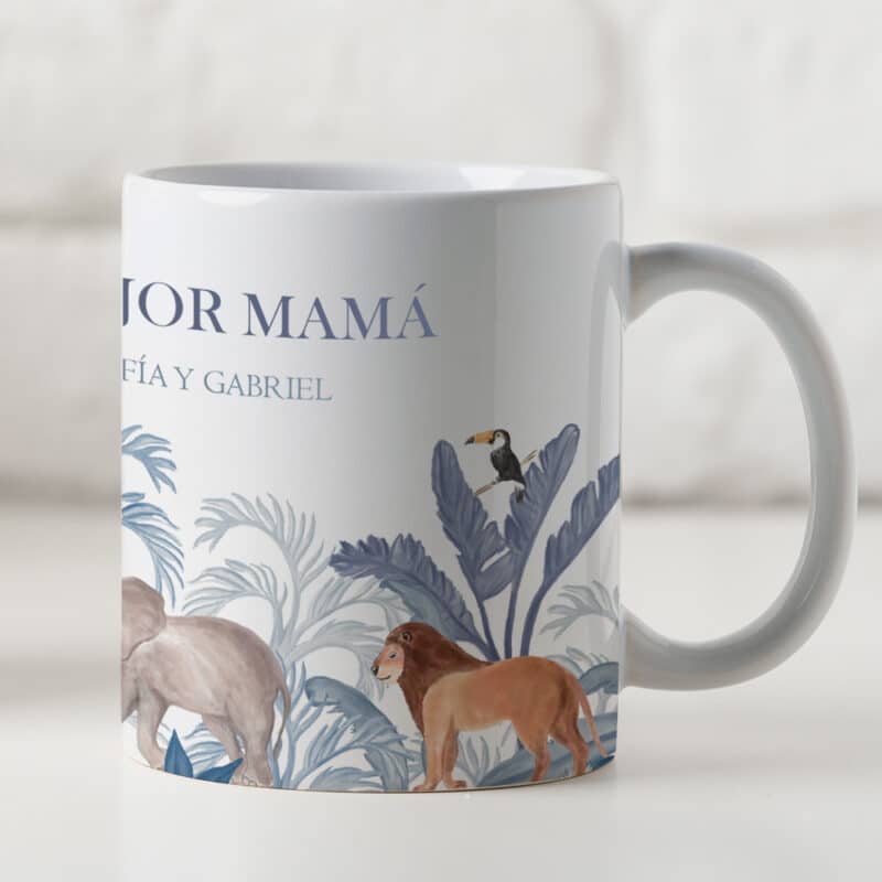 Taza Selva con Textos personalizada