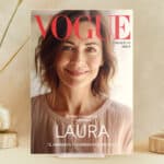 Miniatura de Placa Revista Vogue con Foto personalizada