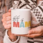 Miniatura de Taza Mamá Dibujos con Nombres personalizada