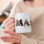 Miniatura de Taza Mamá con Fotos en Letras personalizada