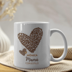 Miniatura de Taza Corazón Estilo con Nombre personalizada