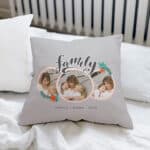 Miniatura de Cojín Family con Fotos y Texto personalizado