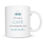 Miniatura de Taza Café con Foto y Texto personalizada