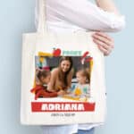 Miniatura de Tote Bag con Foto y Texto personalizada