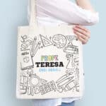 Miniatura de Tote Bag Material Escolar con Nombre personalizada